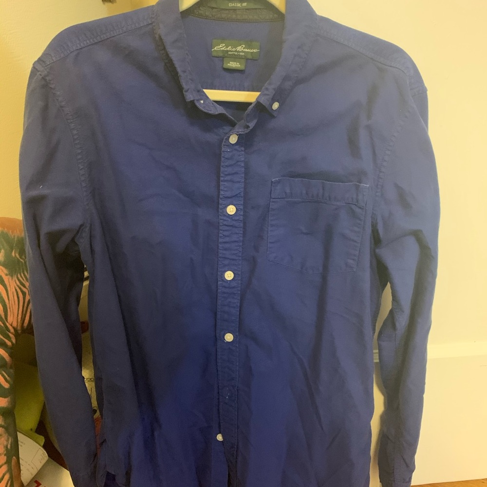 Men’s Eddie Bauer Garment Dyed Oxford